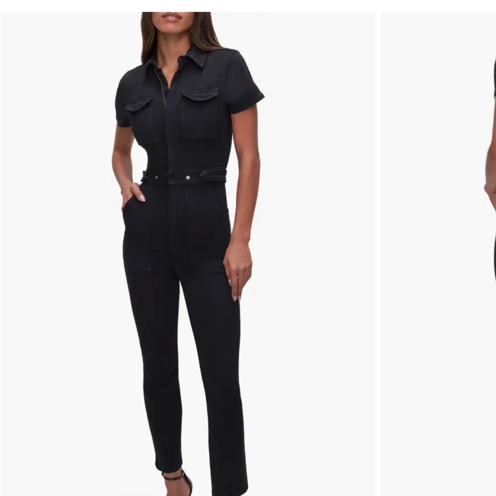 Good American Black Jumpsuit